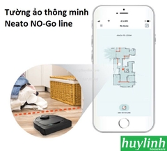 Robot hút bụi Neato D4 Connected - Điều khiển Smartphone - Chính hãng