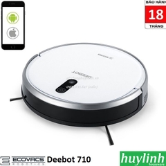 Robot hút bụi thông minh Ecovacs Deebot 710 - Chính hãng