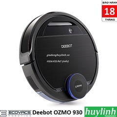 Robot hút bụi lau nhà Ecovacs Deebot OZMO 930 - Chính hãng