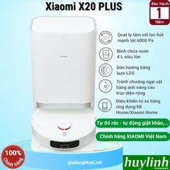 Robot hút bụi lau nhà tự động Xiaomi X20 US [Xiaomi X20 PLUS]