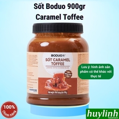 900gr - Mứt Boduo Signature - Xoài - Chanh Leo - Đào hồng - Dâu Tây - Vải - Cherry - Nho Xanh - Thơm Dứa - Dâu Tây
