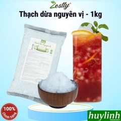 Thạch dừa nguyên vị Zestty - 1kg