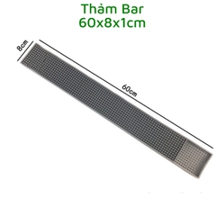 Thảm bar pha chế cao su - nhiều size - nhiều kích cỡ