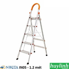 Thang ghế Inox Nikita IN05 - 5 bậc - 1.2 mét