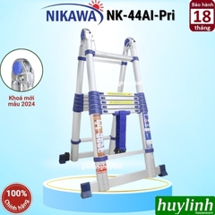 Thang nhôm rút đôi chữ A Nikawa NK-44AI PRI - 4.4 mét