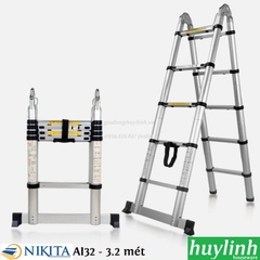 Thang nhôm rút đôi Nikita AI32 - 3.2 mét