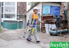 Thang nhôm rút đơn Advindeq ADT214B - 4.9 mét