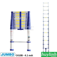 Thang nhôm rút đơn Jumbo C410B - 4.1 mét