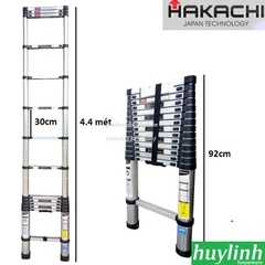 Thang nhôm rút đơn Hakachi HT-440CP - 4.4 mét