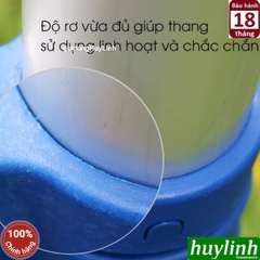 Thang nhôm rút đơn Nikawa NK-50 NEW - 5 mét - Tặng đệm cao su