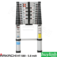 Thang nhôm rút đơn Hakachi HT-580 - 5.8 mét