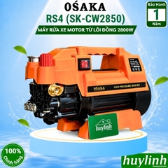 Máy xịt rửa xe chỉnh áp Osaka RS4 (SK-CW2850) - 2800W - Motor cảm ứng từ lõi đồng