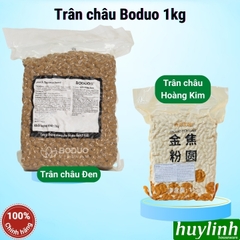 Trân châu đen Boduo (1kg) và Trân châu Hoàng Kim