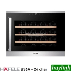 Tủ Rượu Âm Tường Hafele B36A - 24 Chai - 538.11.800