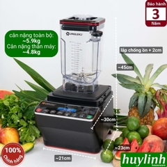 Máy xay sinh tố công nghiệp Uniblend UB-86 - 1680W - 1.8 lít - Mẫu mới 2025