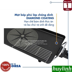 Bếp - vỉ nướng điện Hàn Quốc Korea King KGS-268