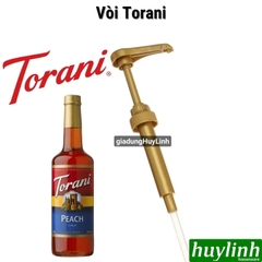 Vòi bơm pump Torani - siro