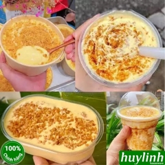 Vụn dừa nướng Jimconut (Jimnya) 500gr và 1kg - sử dụng làm topping trà sữa - nguyên liệu pha chế