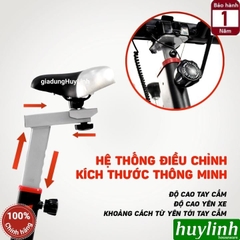 Xe đạp tập thể dục Buheung MK-298 - Tải trọng 150kg
