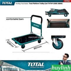 Xe đẩy hàng 4 bánh Total THTHP13002 - Tải trọng 320kg