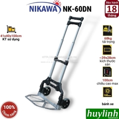 Xe Kéo Đẩy Hàng 2 Bánh Nikawa NK-60DN - Tải Trọng 60kg