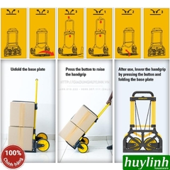 Xe kéo đẩy hàng 2 bánh Stanley SXWTD-FT582 - tải trọng 90kg