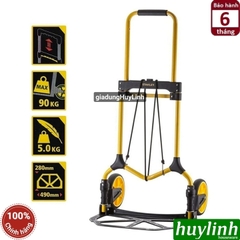 Xe kéo đẩy hàng 2 bánh Stanley SXWTD-FT582 - tải trọng 90kg