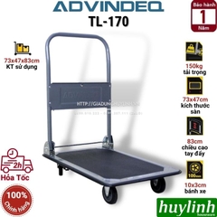 Xe đẩy hàng sàn thép Advindeq TL-170 - 170kg