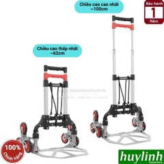 Xe kéo đẩy hàng leo cầu thang rút gọn Advindeq TL-35/70 - Tải trọng 35/70kg