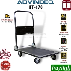 Xe kéo đẩy hàng sàn thép Advindeq HT-170 - Tải trọng 170kg