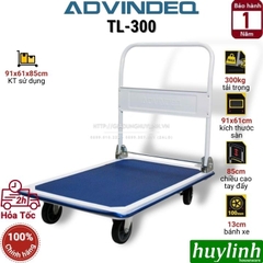 Xe đẩy hàng sàn thép Advindeq TL-300 - (Tải trọng 300 - 350kg)