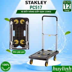 Xe kéo đẩy hàng 4 bánh gấp gọn Stanley SXWTD-PC517 - tải trọng 120kg