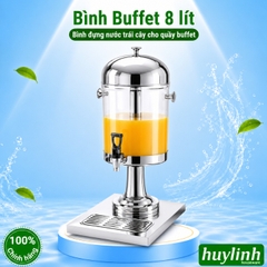 Bình đựng nước trái cây hoa quả dung tích 8 lít - Bình buffet - bình nước khách sạn