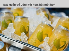 Lon nhựa PET nắp nhôm xé Unibar size 330 - 500 - 700ml dùng cho UB-1S