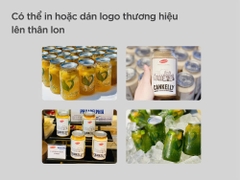 Lon nhựa PET nắp nhôm xé Unibar size 330 - 500 - 700ml dùng cho UB-1S