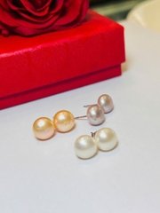 Hoa Tai Nụ Chuôi Bạc