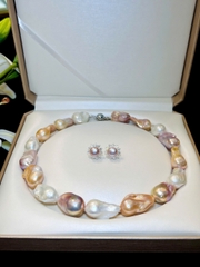 Bộ Ngọc Trai Thô Tự Nhiên Sang Trọng