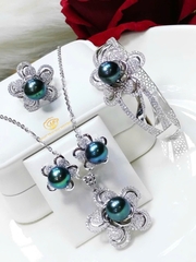 Bộ Trang Sức Ngọc Trai Sang Trọng