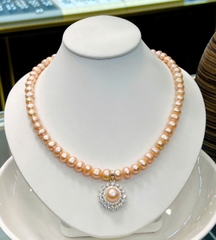 Chuỗi Vòng Cổ Ngọc Trai . Quà Tặng 20/10 Ý Nghĩa