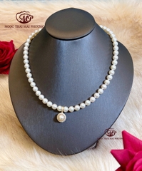 Chuỗi Ngọc Trai Trắng Akoya Tuyệt Đẹp