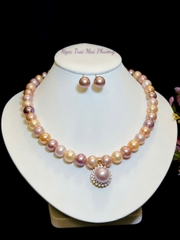 Bộ Ngọc Trai Tứ Quý Kết Mặt Sang Trọng 