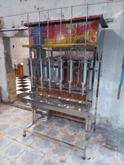Máy chiết rót 6 vòi thủ công