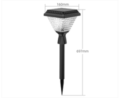 Đèn trụ cổng, sân vườn năng lượng mặt trời KITAWA SV123