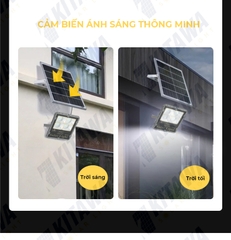 Đèn pha năng lượng mặt trời Kitawa 100W DP6100