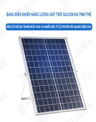 Đèn pha năng lượng mặt trời chống chói 100W DP5100
