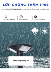 Đèn Năng Lượng Mặt Trời 300W Hình Đĩa Bay UF1300 Kitawa – 6 Khoang