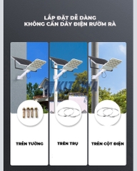 Đèn Năng Lượng Mặt Trời 300W - BC5300 - Thiết Kế Tản Sáng Đều