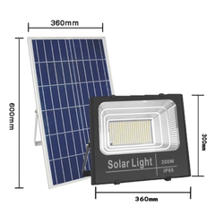 Đèn Pha Năng Lượng Mặt Trời 200W IP66 KITAWA