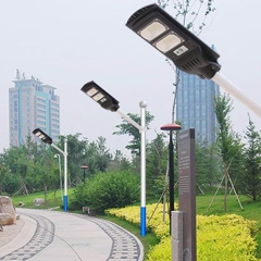 Đèn Đường Năng Lượng Mặt Trời Liền Thể KITAWA Nhiều Khoang 90W LT690