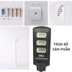 Đèn Đường Năng Lượng Mặt Trời Liền Thể KITAWA Nhiều Khoang 120W LT6120